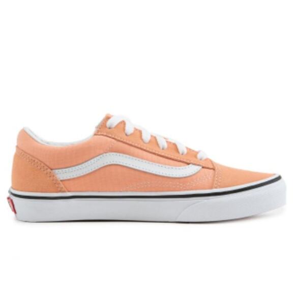 Vans Kids Girls Old Skool Sneakers Salmon/True White Size 10.5K NWOB - Picture 5 of 11
